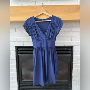 Old Navy Deep Blue Midi Dress